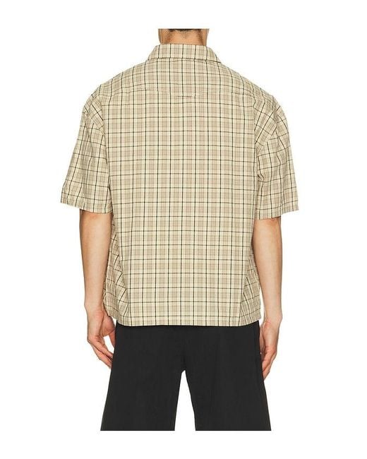 Rhythm Brown Longreach Relaxed Shirt for men
