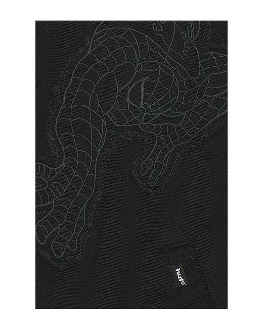 Huf Black X Spider- Work Jacket for men