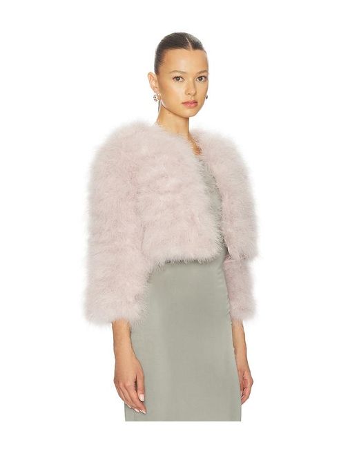 Jocelyn White Fifi Feather Bolero