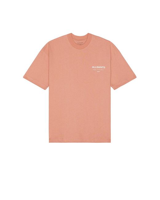 メンズ AllSaints Tシャツ Pink