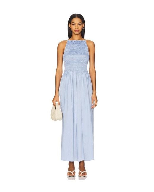 Faithfull The Brand White Laia Maxi Dress