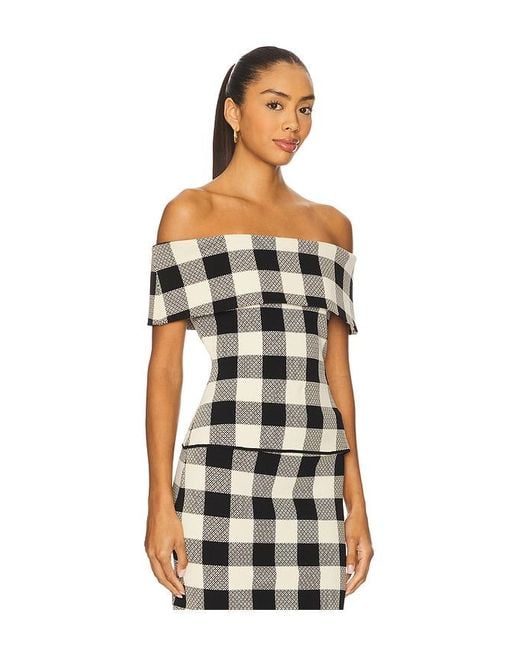Posse Multicolor Pippa Strapless Top