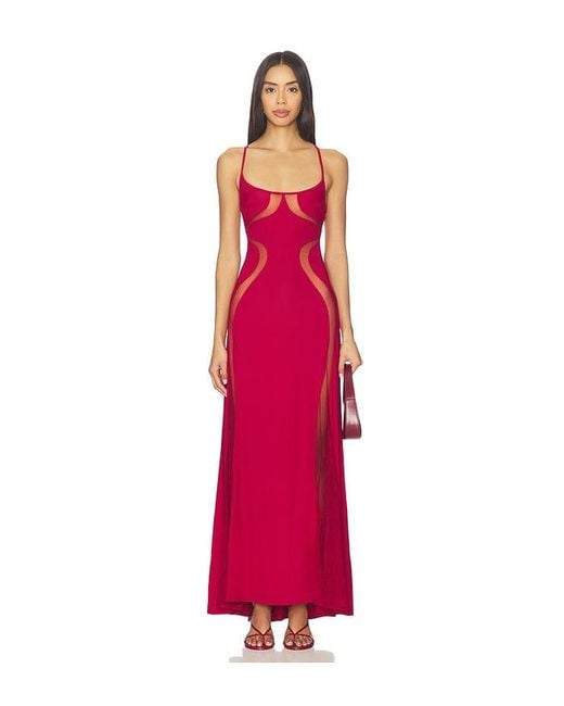 Thistle & Spire Red Psyche Slip
