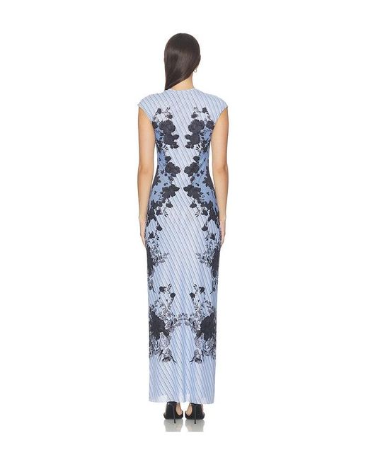 AFRM Blue Mylo Dress