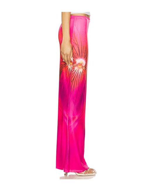 Runaway the Label Pink Zarela Maxi Skirt