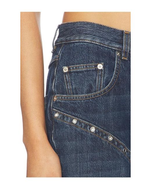 Palmatic Studio Blue Cory Extra Straight Leg