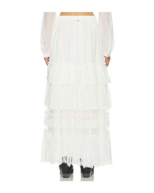 Aniye By White Carmen Long Skirt