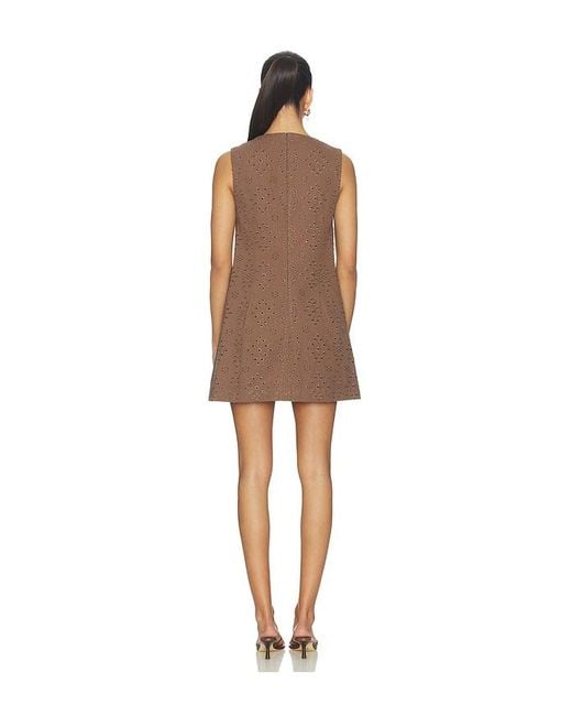 Curaae by Elliatt Natural Esme Mini Shift Dress