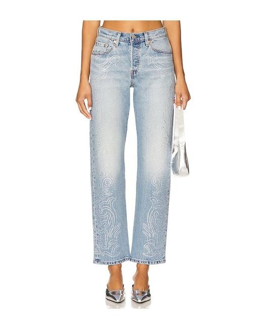 Levi's Blue 501 Curve Jeans