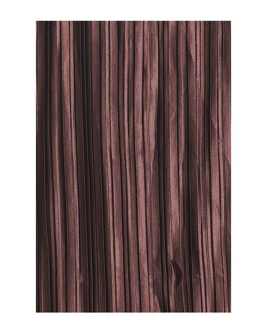 Sonya Moda Brown Ariana Plisse Dress