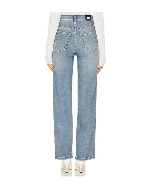 Dr. Denim Blue Moxy Straight Jeans
