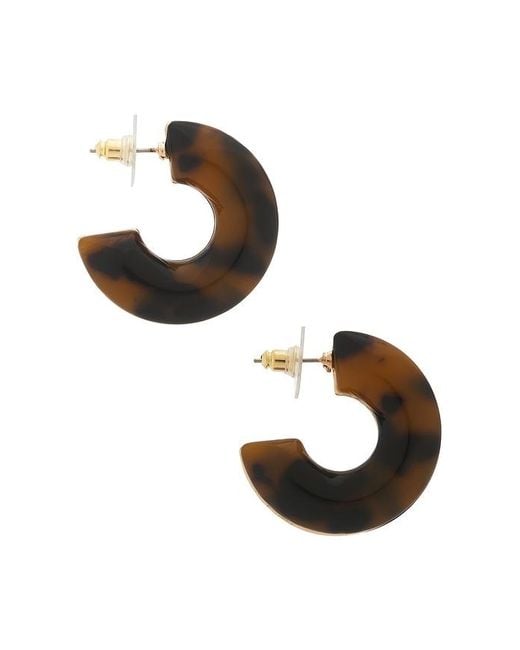 Lovers + Friends Black Serene Earrings
