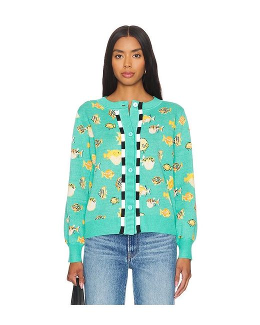 Never Fully Dressed Green Atlantis Cardigan