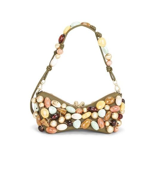 Cult Gaia White Mercier Clutch