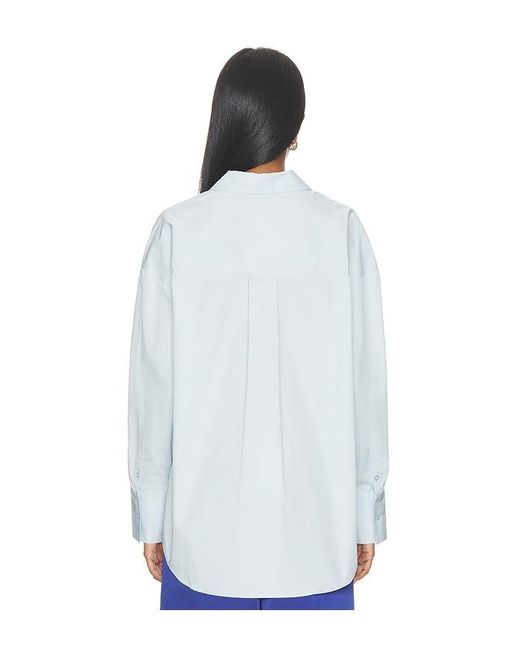 WAO White Poplin Button Up
