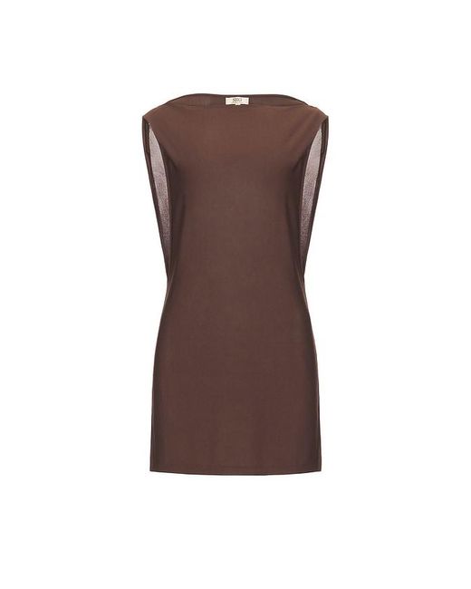 SRG Brown Eisley Knit Mini Dress
