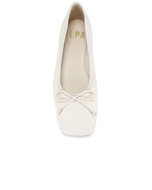 LPA White Natasha Ballet Flat