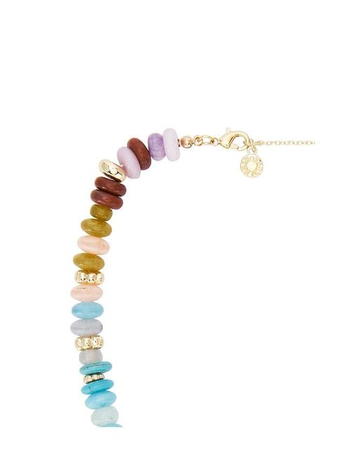 BaubleBar Multicolor Beaded Strand Necklace
