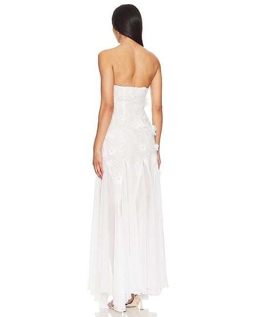 Elliatt White Evadne Gown