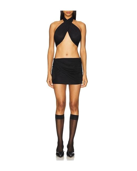Aniye Records Black Deva Glove Skirt