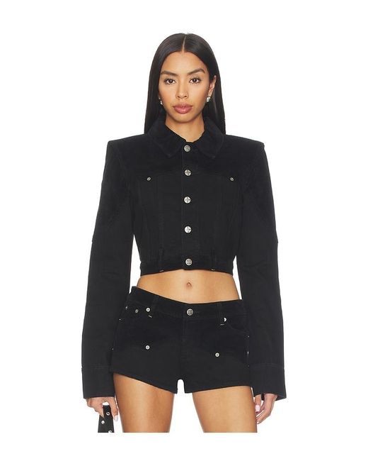 Ksubi Black Slim Trucker Jacket