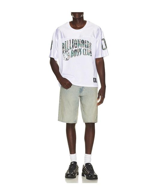 BBCICECREAM Gray Parks Short Sleeve Jersey for men