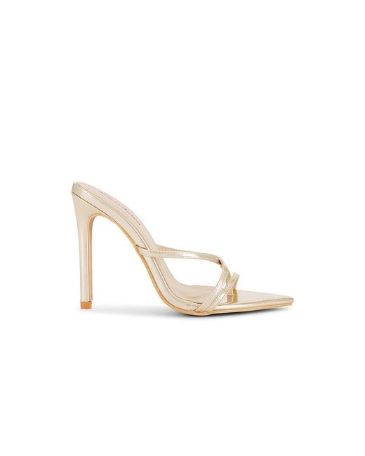superdown White Sofia Heel