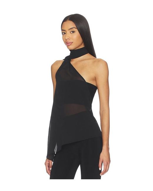 superdown Black Gabriette Choker Top