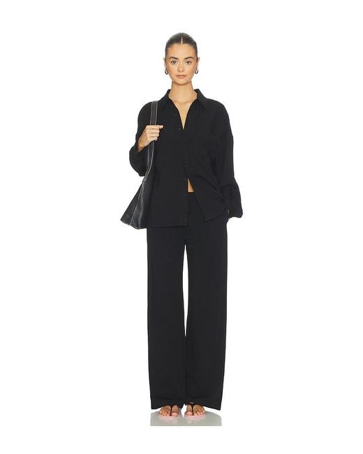 EB DENIM Black Wren Loose Pull On Pant