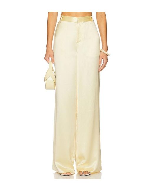 Pantalón Esme En Color Amarillo Limon Talla En NonChalant Label de color Natural