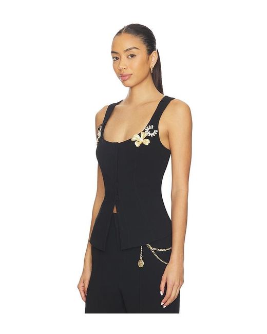 Cinq À Sept Black Aliana Vest