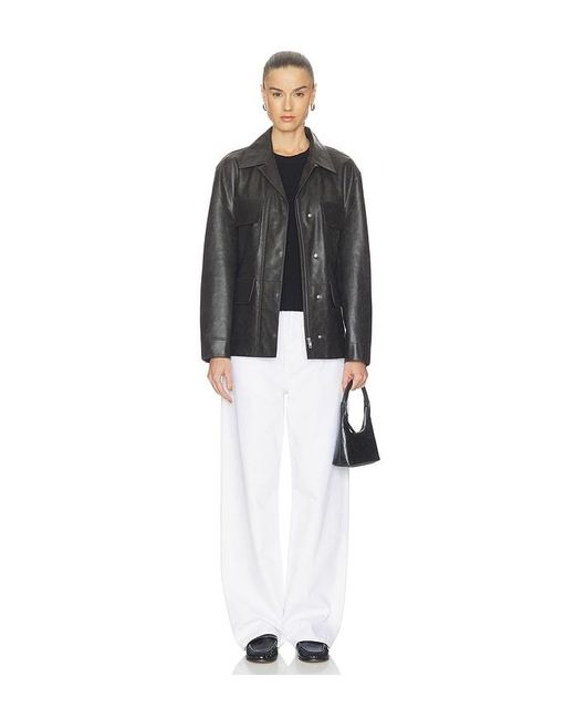 GRLFRND Black Dara Leather Jacket