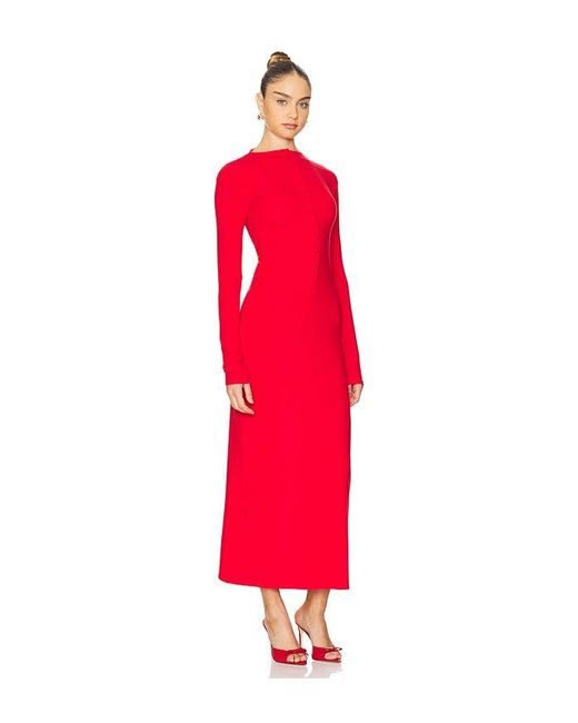 The Line By K Red Leticia Dress