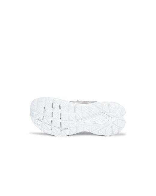 Hoka One One White Mach Remastered Aura Sneaker