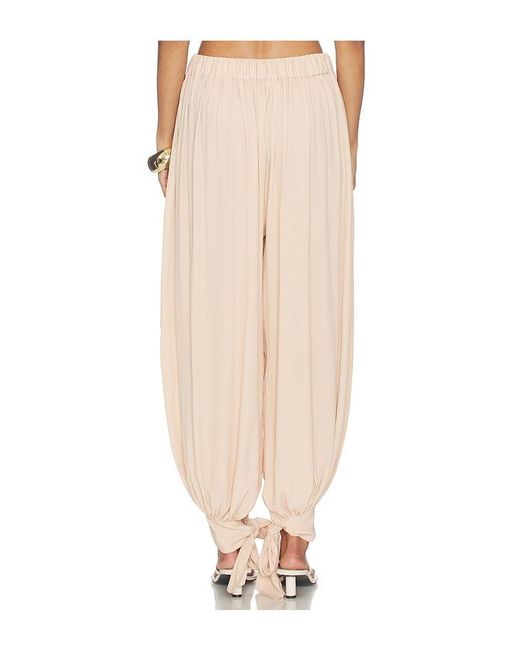 ANDAMANE Natural Noor Tied Up Maxi Pants