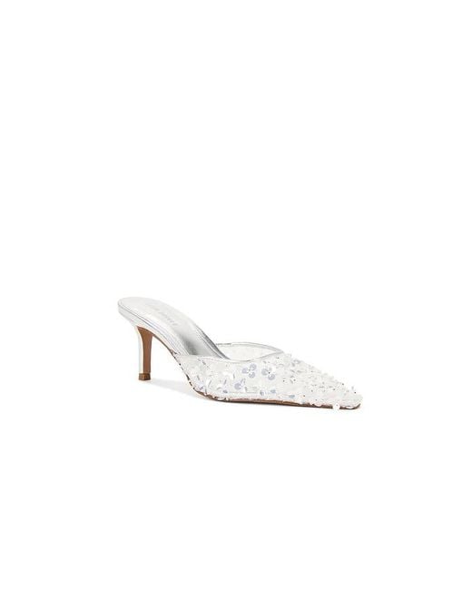 Steve Madden White Alexi Pump