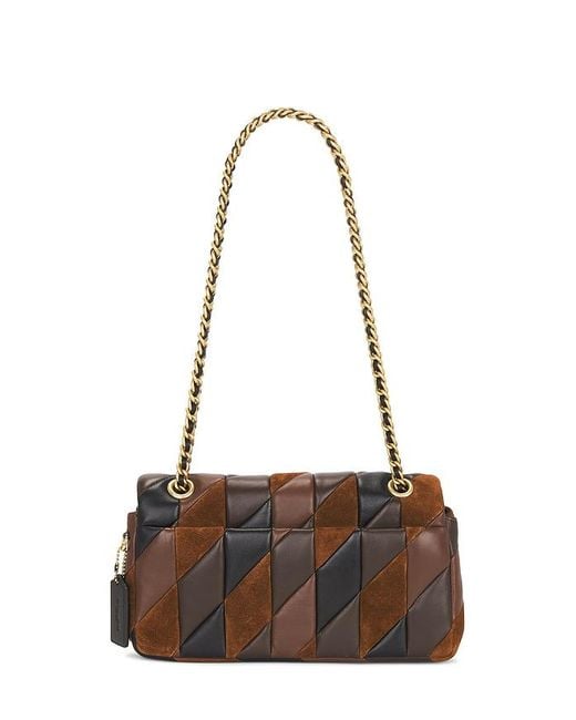 COACH White Patchwork Tabby Shoulder Bag 26