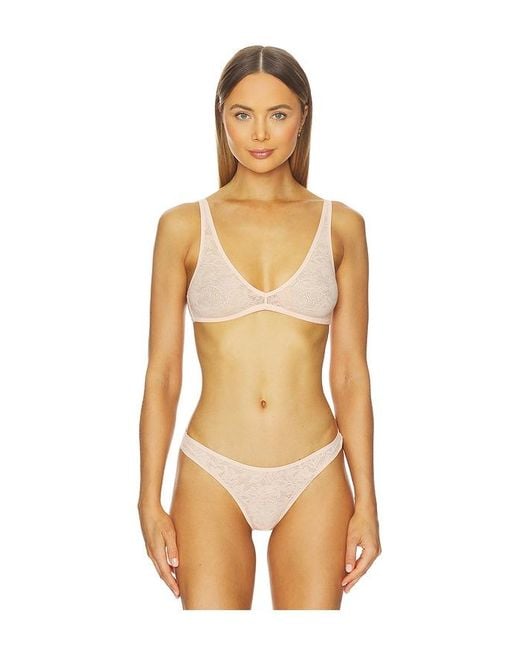 Eberjey Natural Soft Stretch Bralette