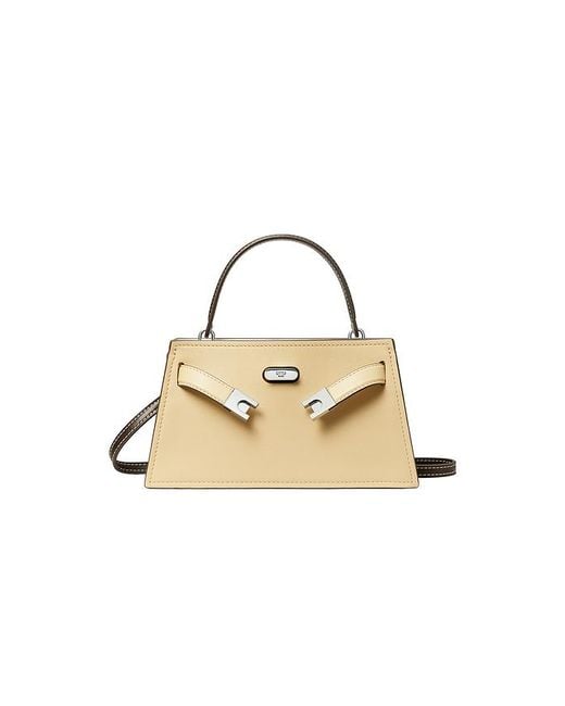 Tory Burch Metallic Tasche Mit Henkel Lee Radziwill