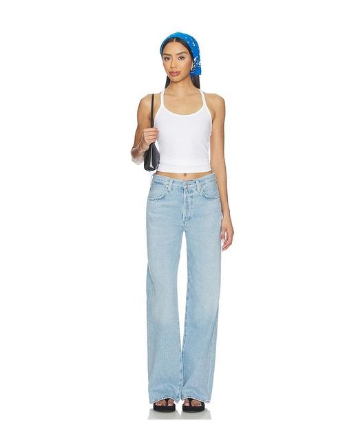 Citizens of Humanity Blue Annina Straight Leg Jeans