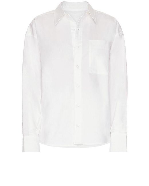 GRLFRND White X Lindsi Lane Button Down Shirt