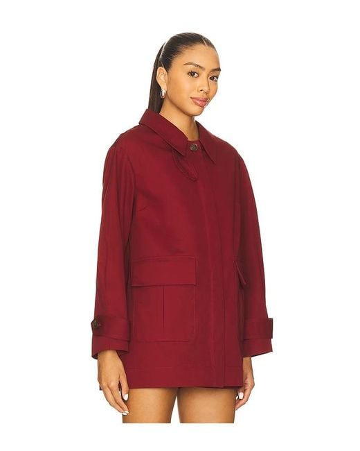 Matthew Bruch Red Cargo Barn Jacket