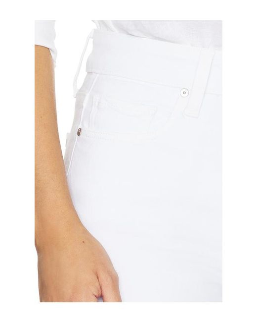 PAIGE White Sofia Flare Jeans