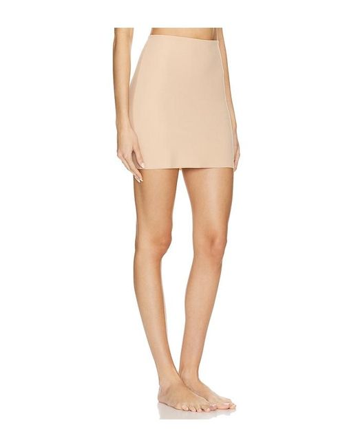 Commando Natural Classic Mini Half Slip With Control Short