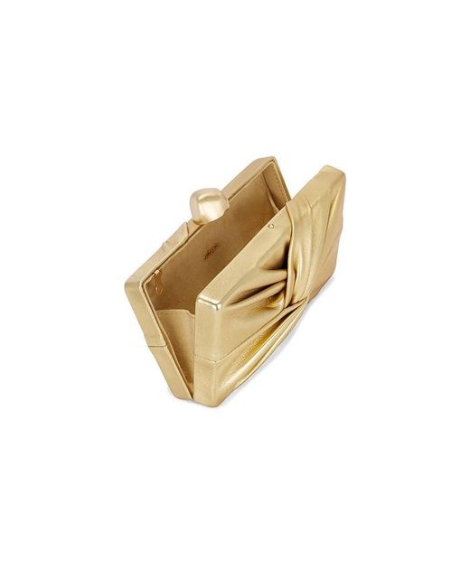 Cult Gaia Metallic Lisse Clutch
