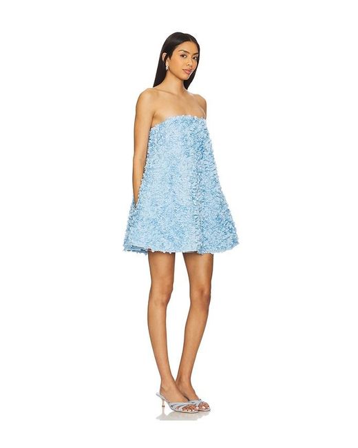 Elliatt Blue Kaia Trapeze Mini Dress