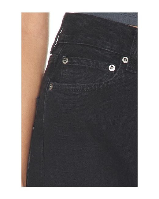 Agolde Black 80S High Rise Vintage Taper Jean