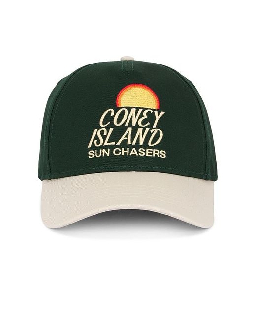 Coney Island Picnic Black Sun Chasers Curved Snapback for men