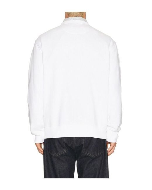 Polo Ralph Lauren White Wimbledon Bear Sweater for men
