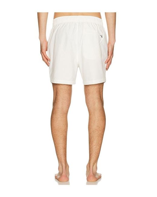 Onia White Charles 5 Swim Trunk for men